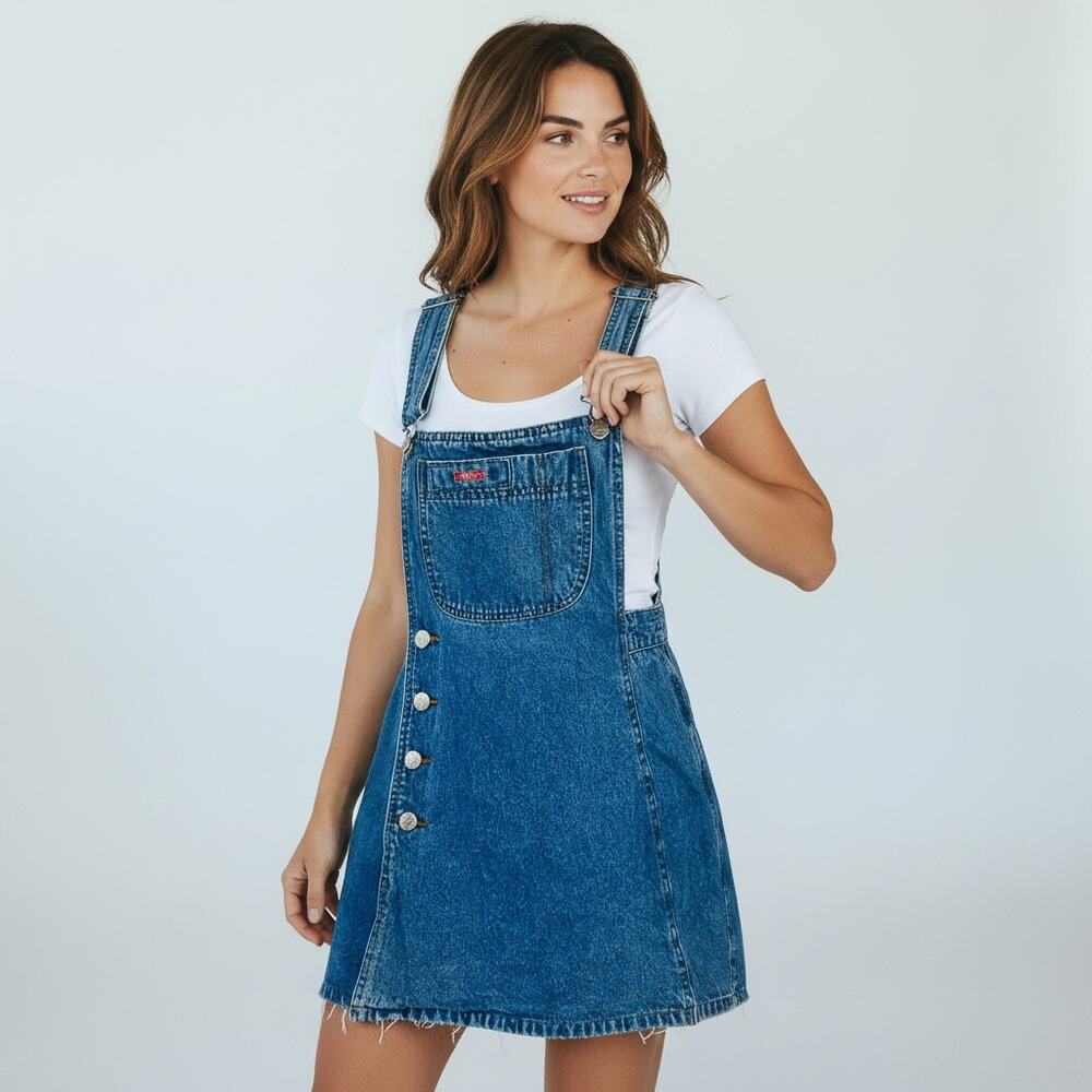 Y2K VINTAGE Squeeze Jeans Skort-All Woman's 5/6  Grunge  Streetwear Retro